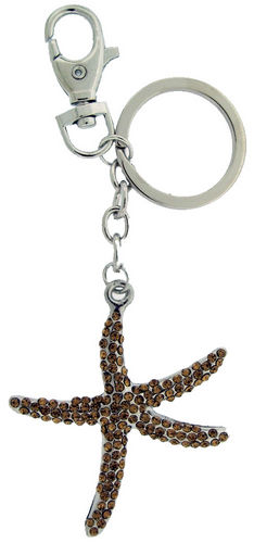 Kubla 1456AM Star Fish Key Ring $8.49