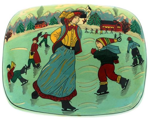 Kubla 1951 Skating Box 4X3 $8.99