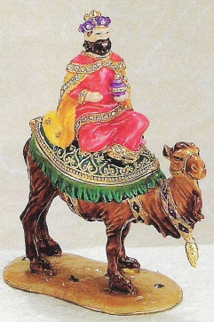 Kubla 3741 Wiseman Jeweled Box Possibly Retired $37.99