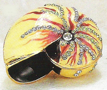 Kubla 3799 Nautilus Jeweled Box Possibly Retired $28.99