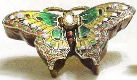 Kubla 4035G Butterfly Large Green Box $40.99