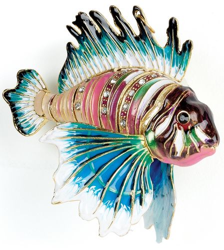 Kubla 4794TF Art Lion Fish Ornament $23.99