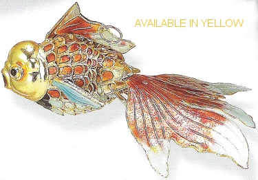 Kubla 4811Y Koi Fish Set Of 3 Ornament $36.99