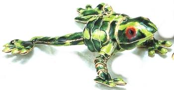 Kubla 4820B Frog Set Of 3 Ornament $67.99