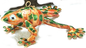 Kubla 4820C Frog Set Of 3 Ornament $67.99