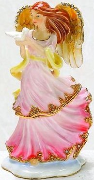 Kubla 5-4196 Angel Jeweled Box $37.99