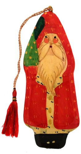 Kubla 5122 Wooden Santa Ornament $3.99