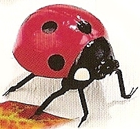 Kubla 5641R Ladybug Set of 12 Ladybug Magnets $24.99