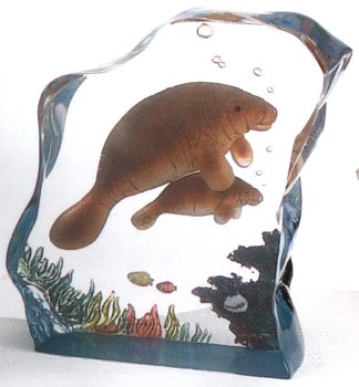 Kubla 6518 Manatee Set Of 3 Sculpture $47.99