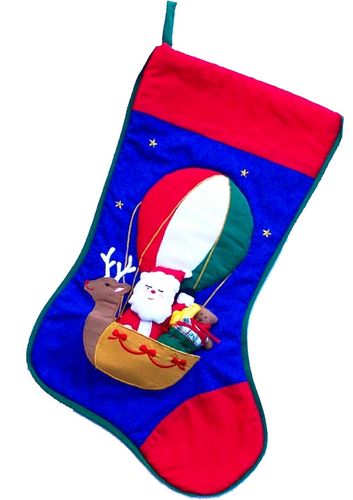 Kubla 8756 Santa In A Hot Air Balloon $10.99