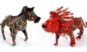 African Tin Animals