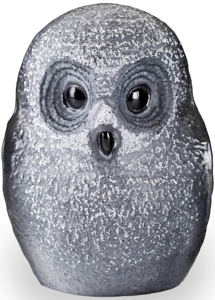 Mats Jonasson Crystal 34052 Owl Black small $225.00