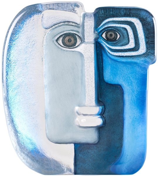 Mats Jonasson Crystal 65860 Ideo Blue Ltd Ed 299 pcs $750.00