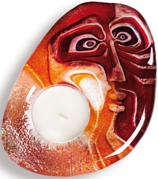 Mats Jonasson Crystal 69025 DeLight Idéo Votive red $100.00
