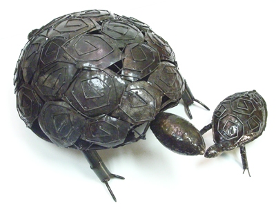 Birdwoods BWD138 Tortoise Metal Zimbabwe $210.99