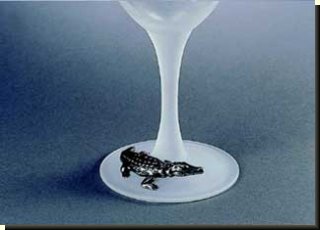 Makoulpa LRWG029 Large Wine Glass Pewter and Glass $0.00