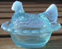Mosser Glass 230AquaOpal Aqua Opal Aqua Blue Opalescent Glass United States $14.99