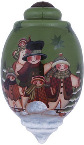 Ne'Qwa Art 7141106 Gingerbread Family Ornament $44.99
