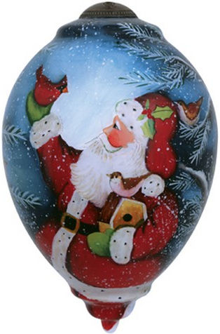 Ne'Qwa Art 7141149 Santa's Woodland Friends Ornament $44.99