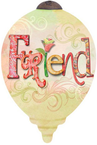Ne'Qwa Art 7144105 Friend Ornament $25.99