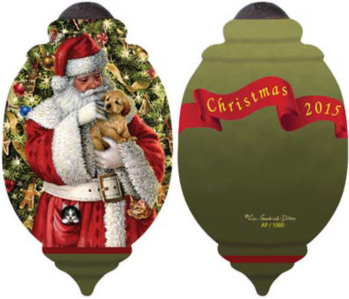 Ne'Qwa Art 7151106 Ltd Ed Dated 2015 Christmas Ornament $90.99