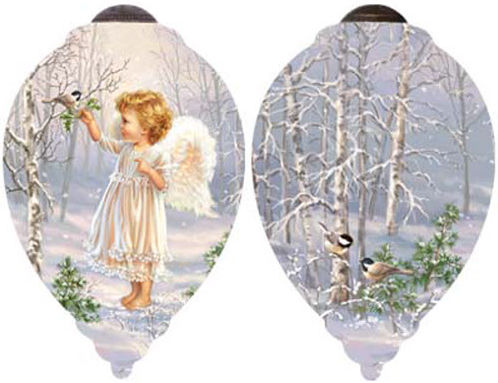 Ne'Qwa Art 7151130 Winter Angel Ornament $28.99