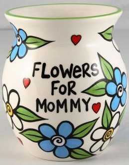 Our Name is Mud 15273 Flowers For Mommy Ceramic $0.00