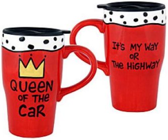 Our Name is Mud 15385 Queen Of The Car Ceramic $0.00