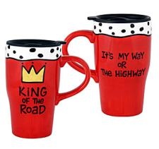 Our Name is Mud 15386 King Of The Road Ceramic $0.00