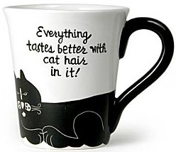 Our Name is Mud 16440 Cat Hair Mug Ceramic $0.00