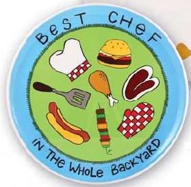 Our Name is Mud 4012042 Best Chef In The Backyard Melamine $0.00