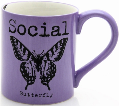 Our Name is Mud 4020629 Social Butterfly Ceramic $0.00