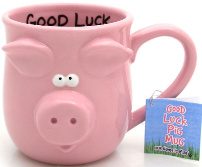 Our Name is Mud 4024452 Good Luck Pig Ceramic $0.00