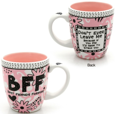 Our Name is Mud 4024605 Bff Ceramic $0.00