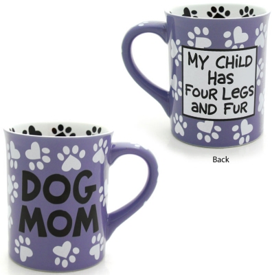 Our Name is Mud 4026112 Dog Mom Mug Ceramic $10.99