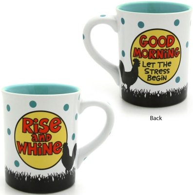 Our Name is Mud 4026121 Rise & Whine Mug Ceramic $0.00