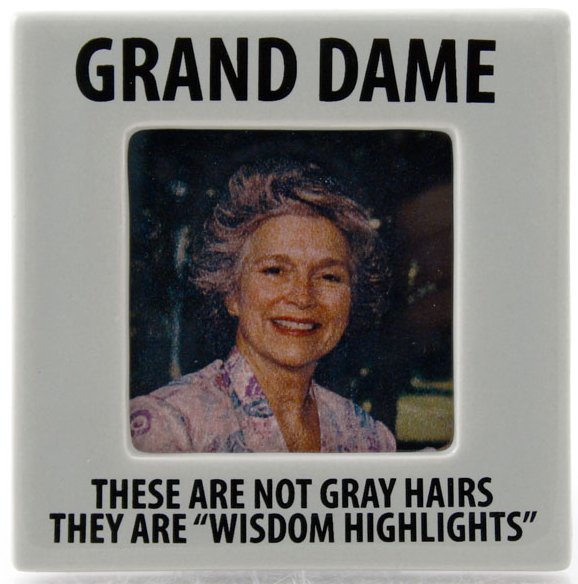 Our Name is Mud 4036937 Grand Dame Photo Frame Stoneware $0.00