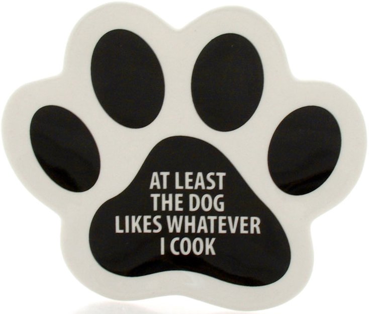 Our Name is Mud 4037142 Dog Paw Spoonrest Stoneware $0.00