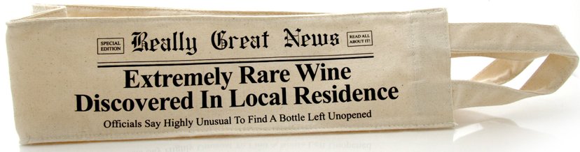 Our Name is Mud 4041628 Extremely Rare Wine Bag $0.00