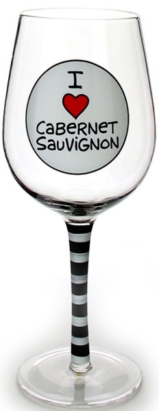 Our Name is Mud 4048756 Goblet I Heart Cabernet $0.00