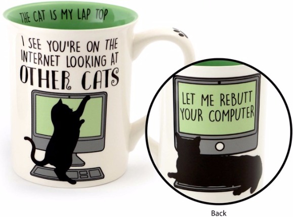 Our Name is Mud 4056393 Mug Cat Computer $0.00