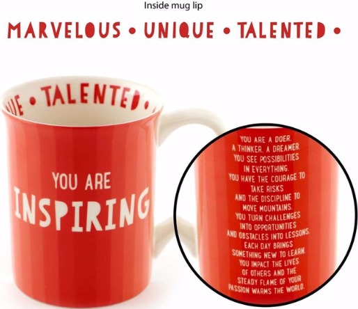 Our Name is Mud 6000080 Red - Inspiring and Talented Dolomite $10.99