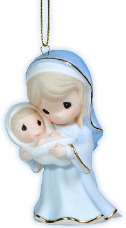 Precious Moments 121031 Madonna with Baby Ornament Porcelain $25.99