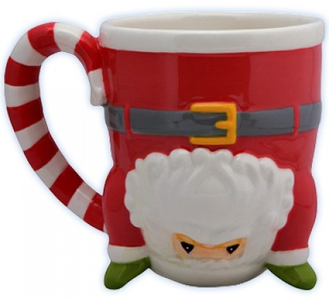 Precious Moments 121416 Upside Down Santa Mug Dolomite $12.99