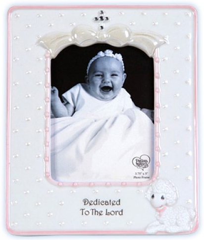 Precious Moments 122402 Pink Dedication Photo Frame $20.99