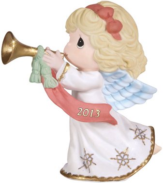 Precious Moments 131001 Peace On Earth Goodwill To All Annual 2013 Fig $28.99