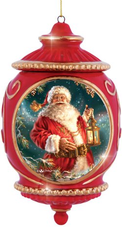 Precious Moments 131075 Santa with Lantern Ornament $25.99