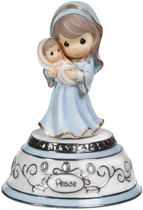 Precious Moments 131109 Madonna Holding Baby Jesus Musical $30.99