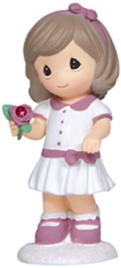 Precious Moments 132408 January Girl with Flower Figurine $8.99