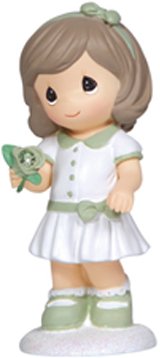 Precious Moments 132415 August Girl with Flower Figurine $8.99